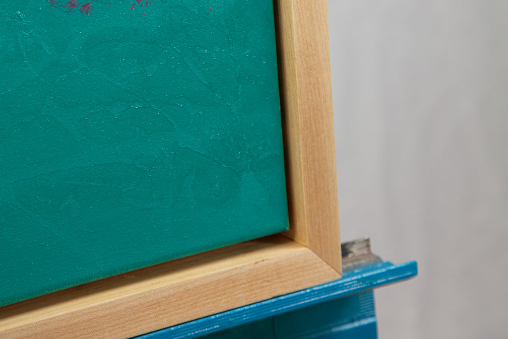 At The Shoreline - Mixed Media - 17 x 22" Framed Original