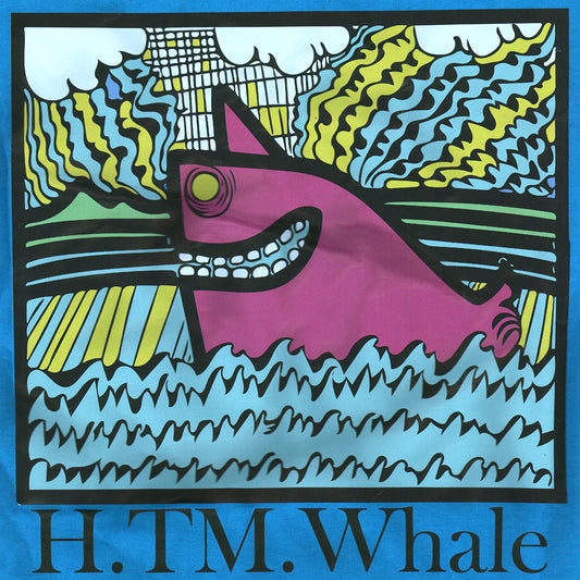HTM.Whale - OG Tee - Bright Teal Cotton - Unisex