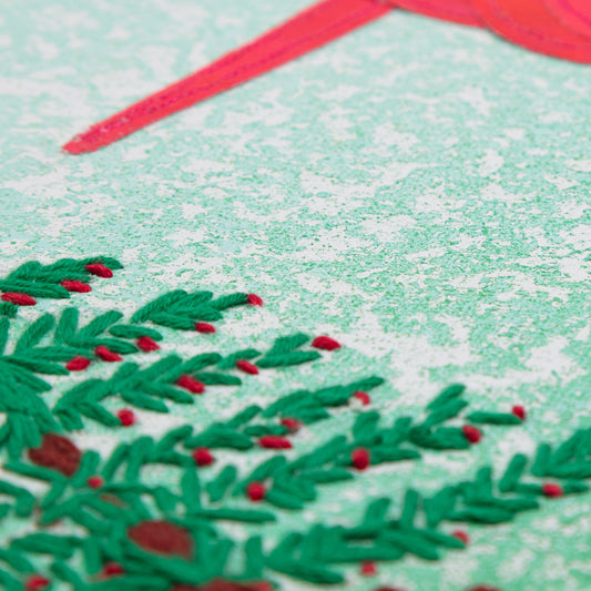 Evergreen Stare - Mixed Media on Canvas