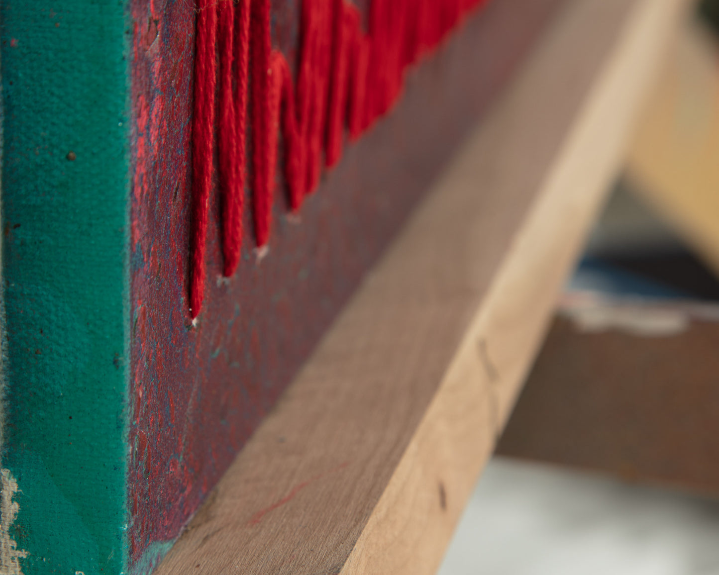 Field Notes - Mixed Media on Canvas