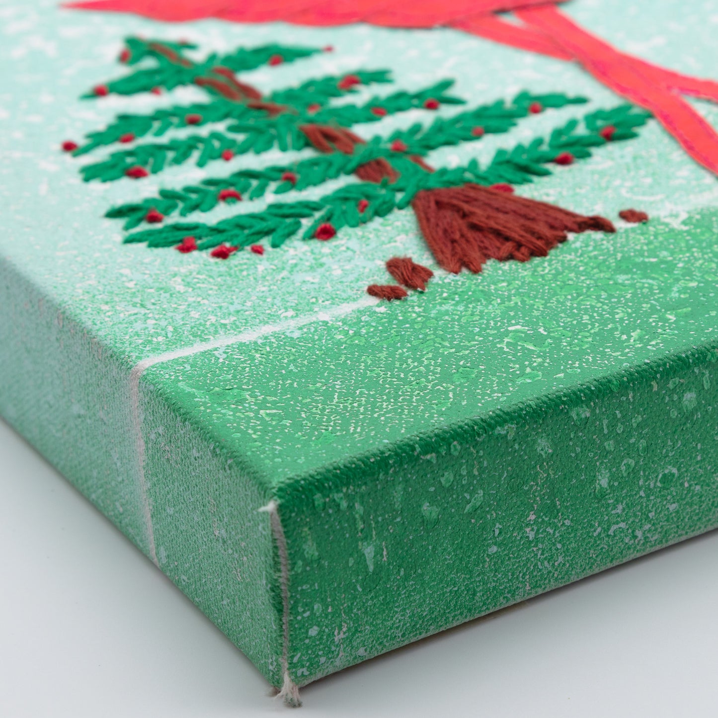 Evergreen Watch - Mixed Media on Canvas