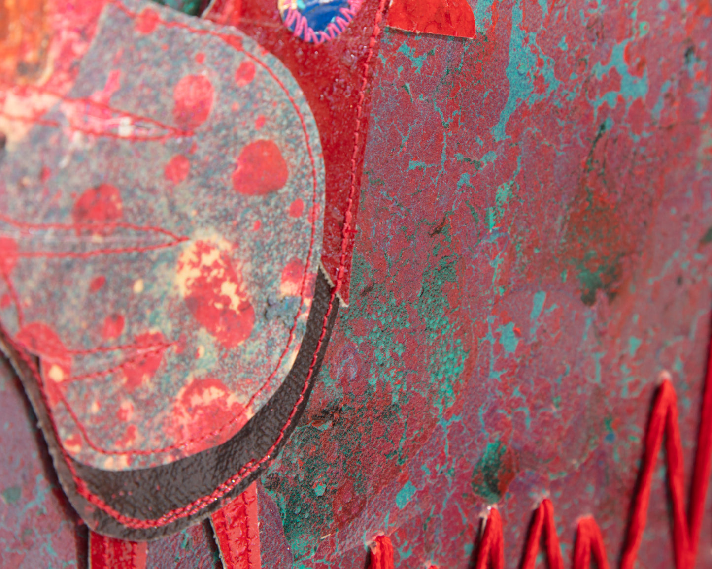 Field Notes - Mixed Media on Canvas