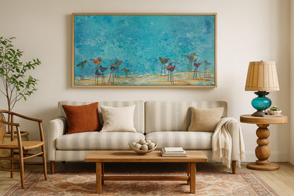 Longshore - Mixed Media on Canvas