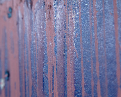 Paper Wind - Mixed Media on Canvas