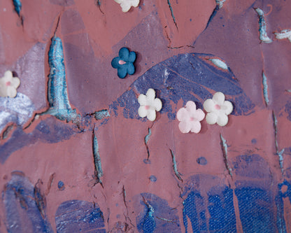 Paper Wind - Mixed Media on Canvas