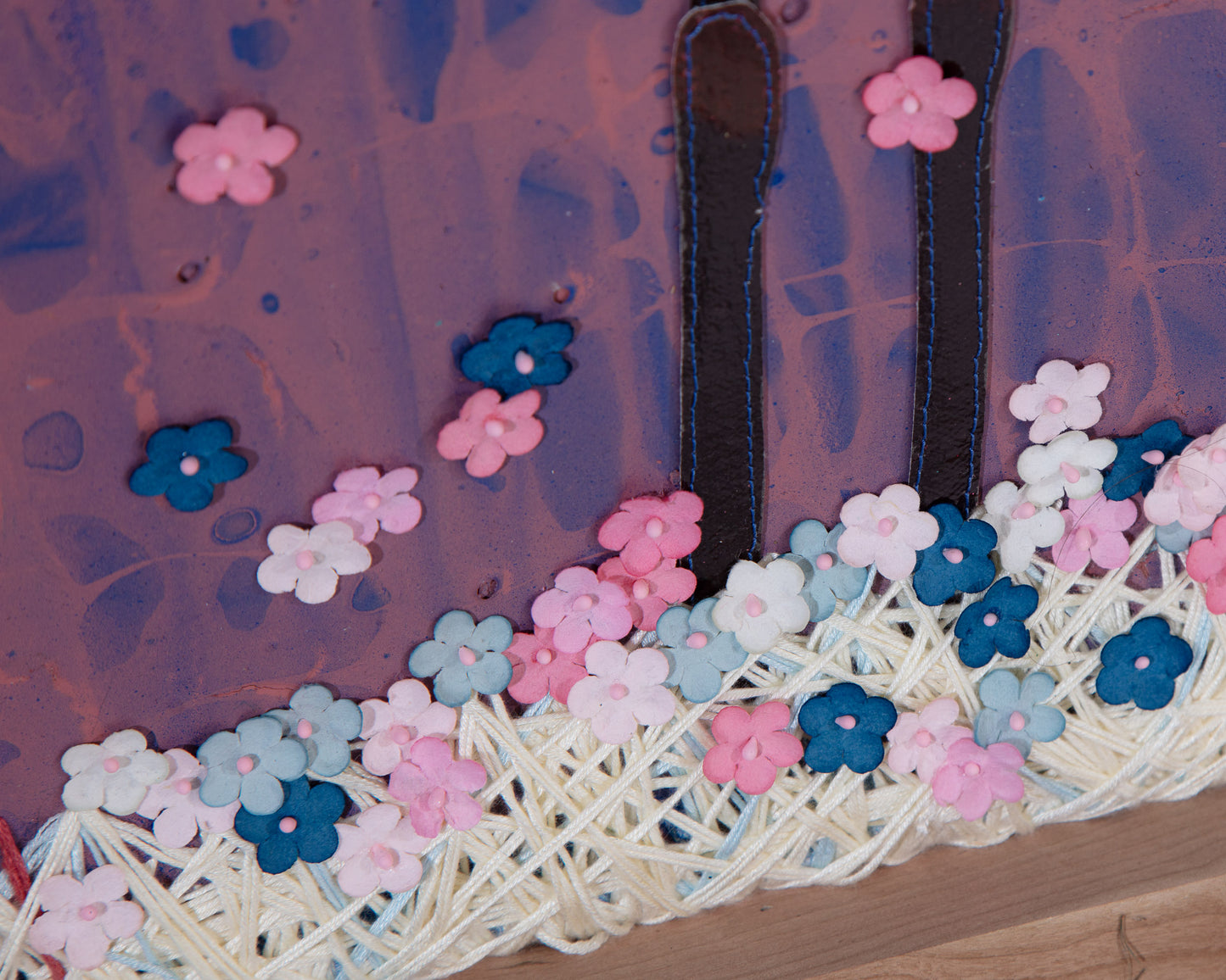 Paper Wind - Mixed Media on Canvas