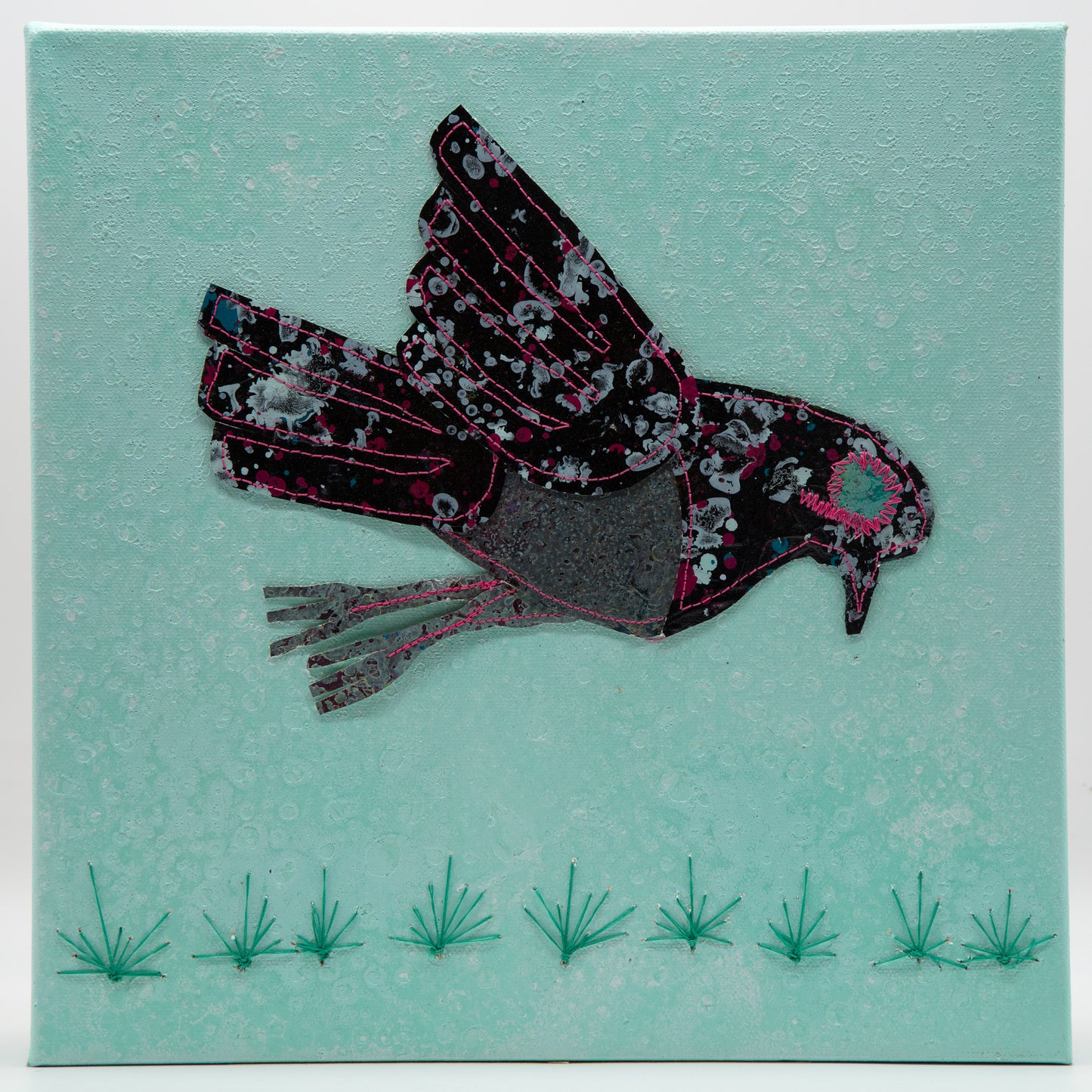 Alight  - Mixed Media on Canvas