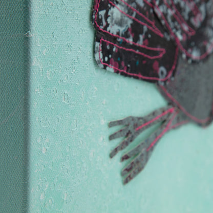 Alight  - Mixed Media on Canvas