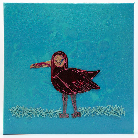 Nestle - Mixed Media on Canvas