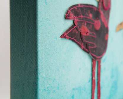 Blue Horizon - Mixed Media on Canvas