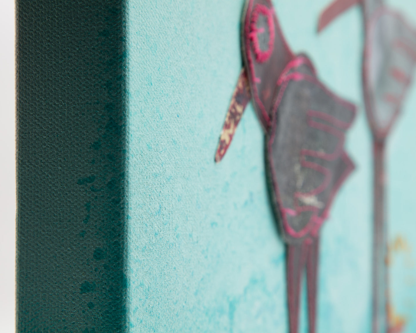 Golden Hour - Mixed Media on Canvas