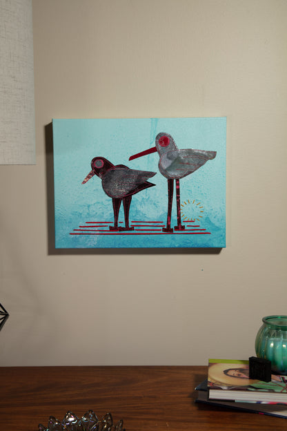 Golden Hour - Mixed Media on Canvas