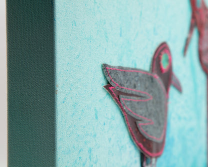 Tidewatching - Mixed Media on Canvas