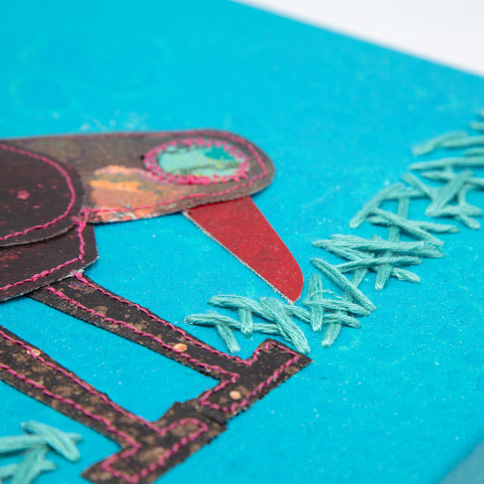 Forage - Mixed Media on Canvas