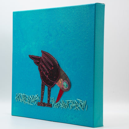 Forage - Mixed Media on Canvas