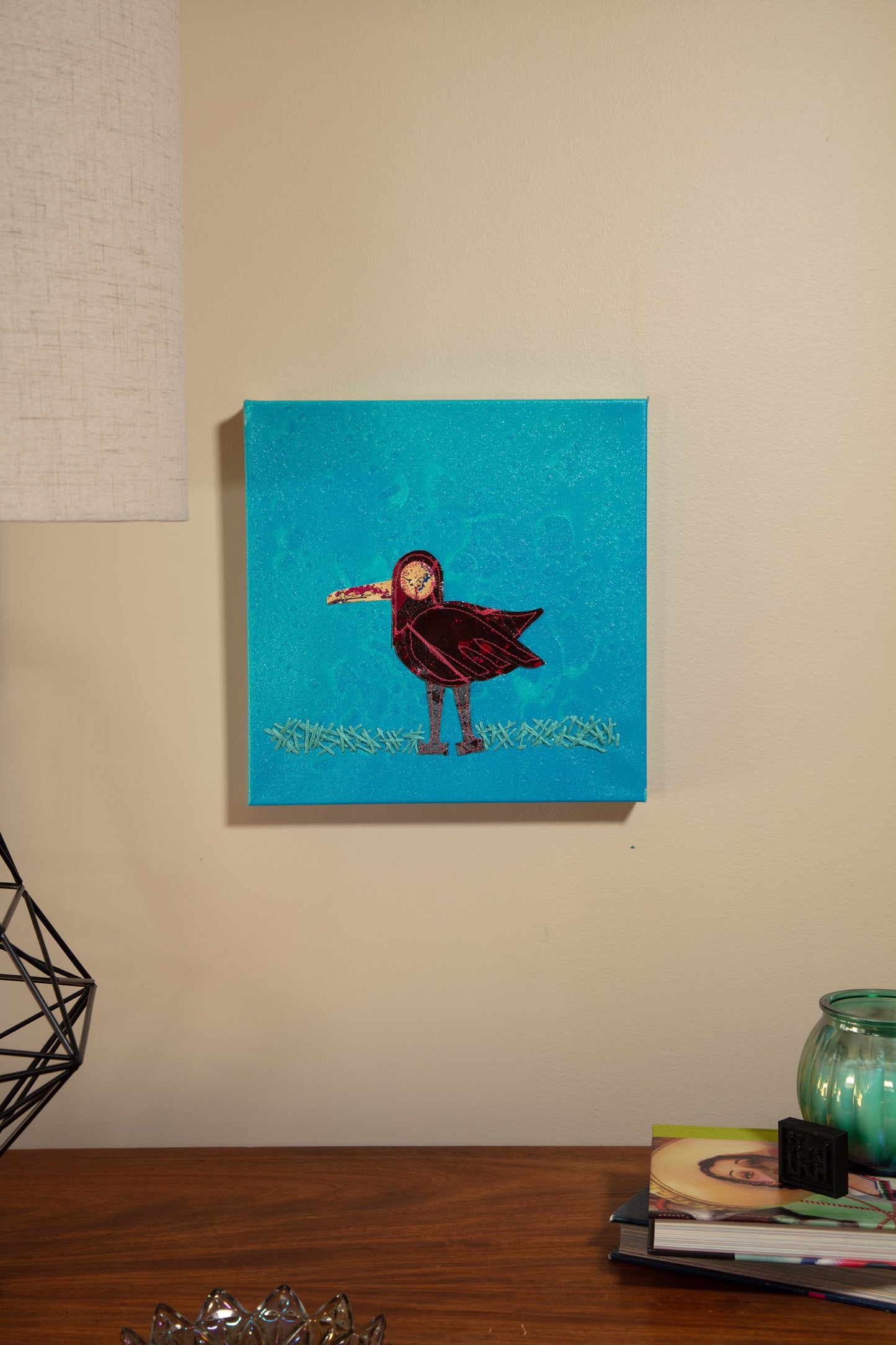 Nestle - Mixed Media on Canvas