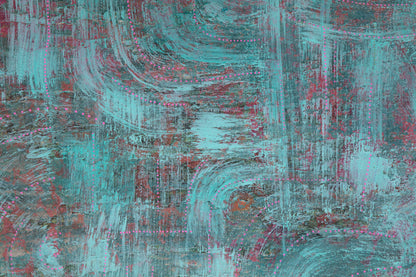 Traffic Pattern - Mixed Media on Canvas