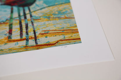 3 Birds at Longshore - Limited Edition Giclée